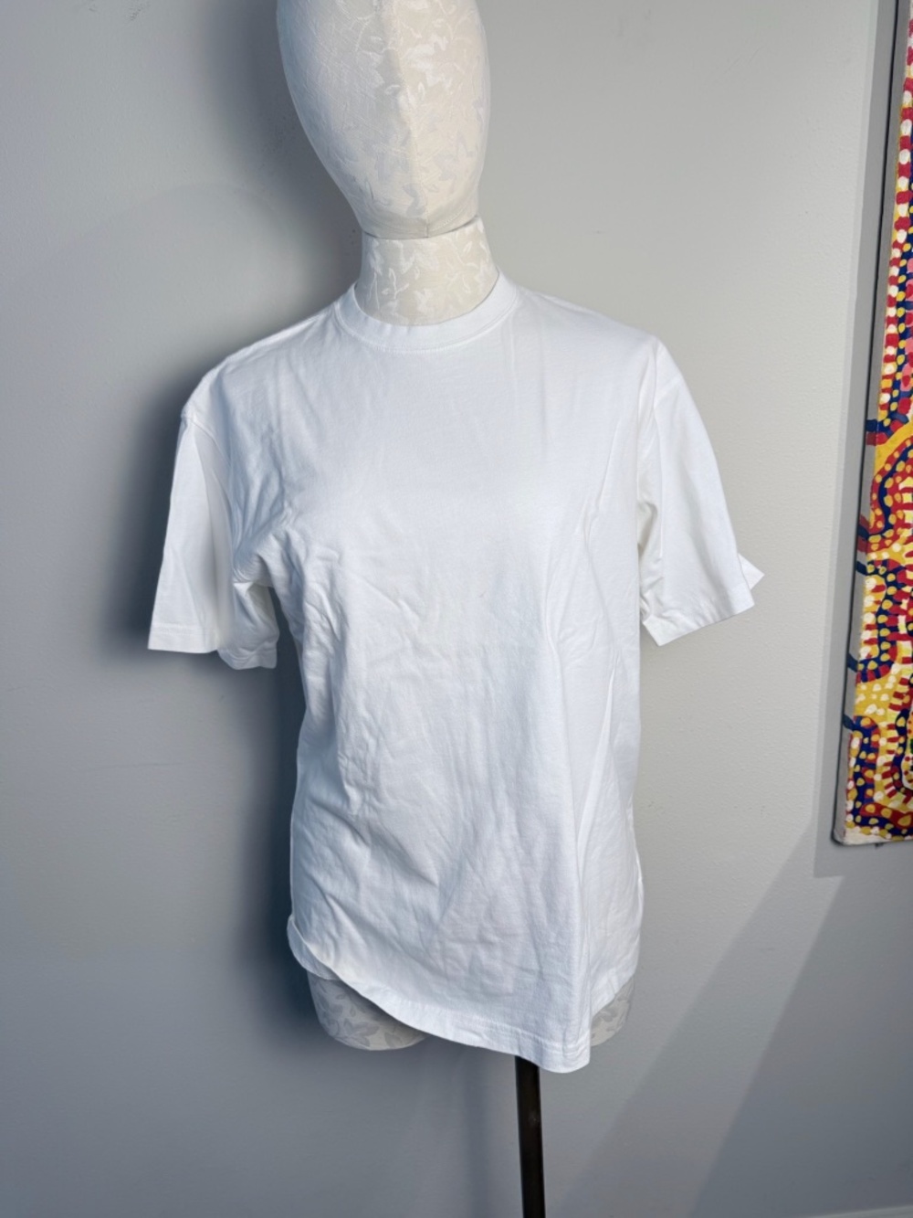 2 Vintage Gap White Cotton Tee Shirts Classic Fit Small